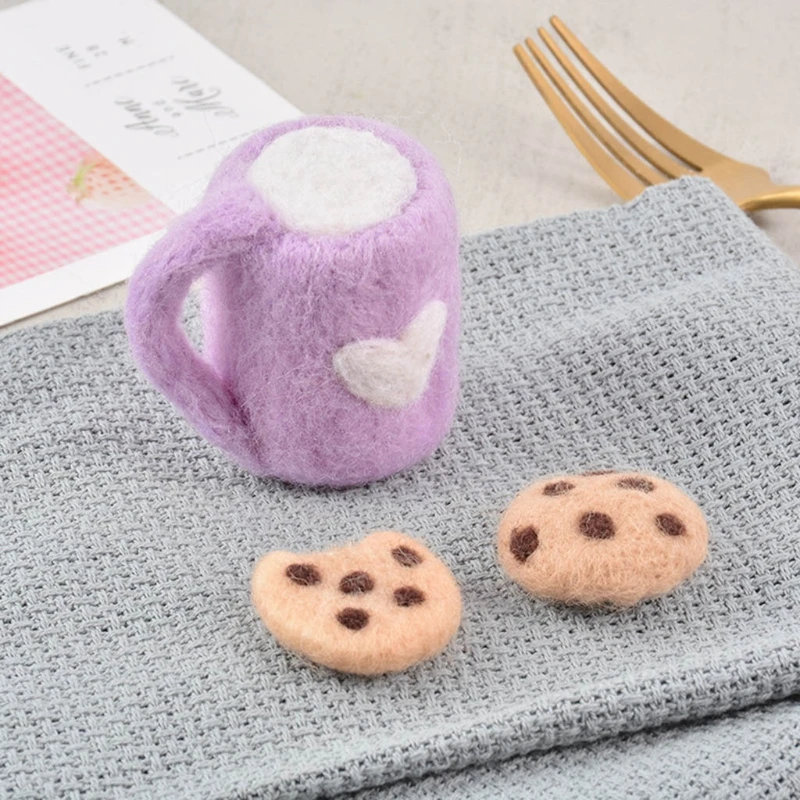 DIY Baby Wool Felt Milk Bottle+Cookies Decorations Newborn Photography Props Infant Photo Shooting Accessories Home Party Orname
DIY Baby Wool Felt Milk Bottle+Cookies Decorations Newborn Photography Props Infant Photo Shooting Accessories Home Party Orname
