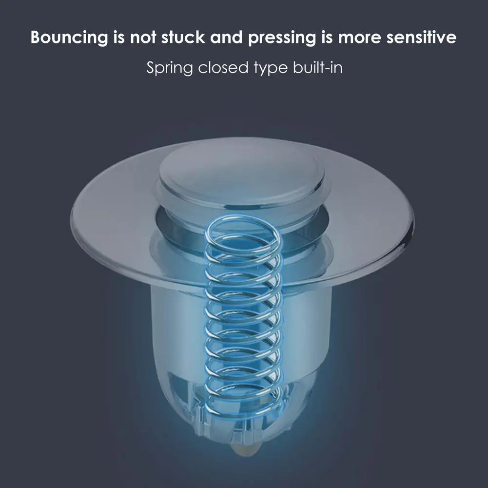 Universal Stainless Steel Pop-Up Bounce Core Basin Drain Filter Hair Catcher Deodorant Bath Stopper for 1.34~1.57 Inch Drain 
Universal Stainless Steel Pop-Up Bounce Core Basin Drain Filter Hair Catcher Deodorant Bath Stopper for 1.34~1.57 Inch Drain