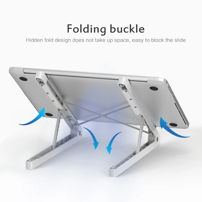 1PC Laptop Stand Foldable Adjustable ABS Laptop Tablet Stand Portable Desktop Multi-Functional Holder Mounts Computer Stand
1PC Laptop Stand Foldable Adjustable ABS Laptop Tablet Stand Portable Desktop Multi-Functional Holder Mounts Computer Stand
