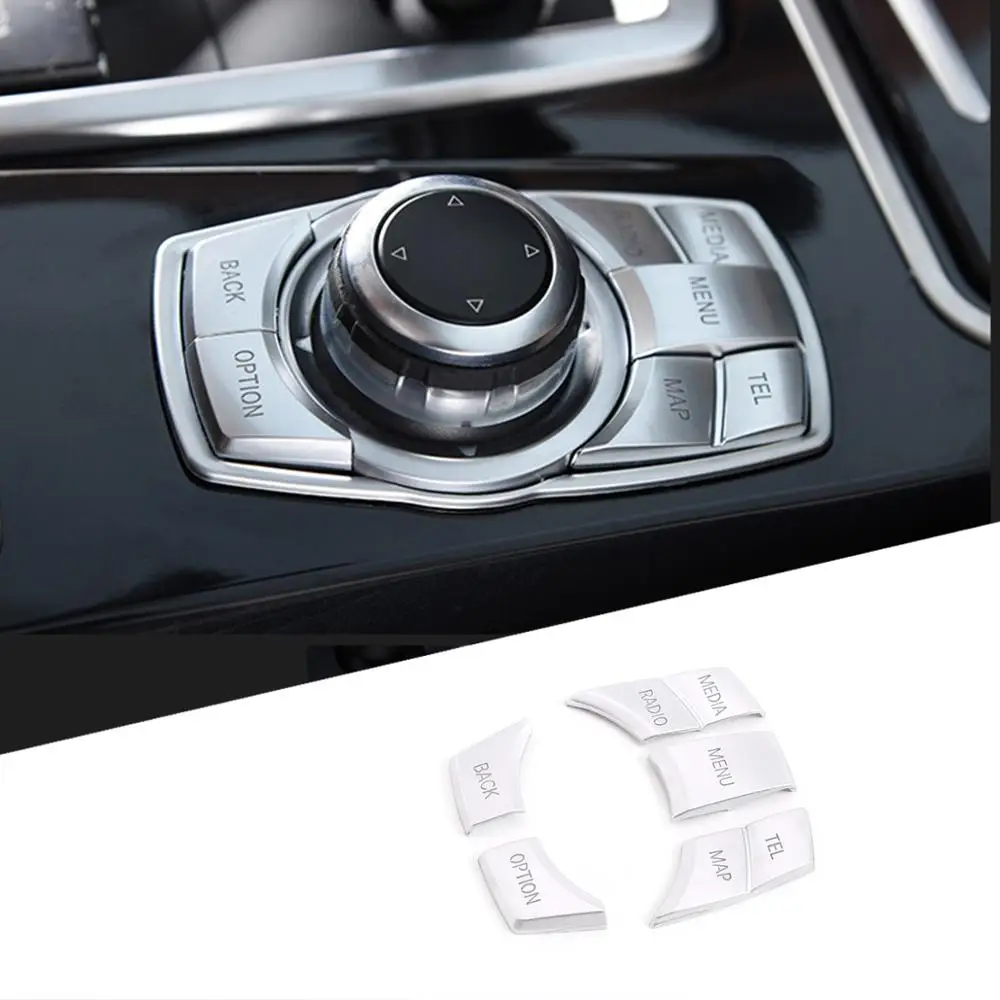 Car Accessories For BMW 5 series f10 2011-2016 ABS Multimedia Panel Button Cover Interior Buttons Sticker Car Styling
Car Accessories For BMW 5 series f10 2011-2016 ABS Multimedia Panel Button Cover Interior Buttons Sticker Car Styling