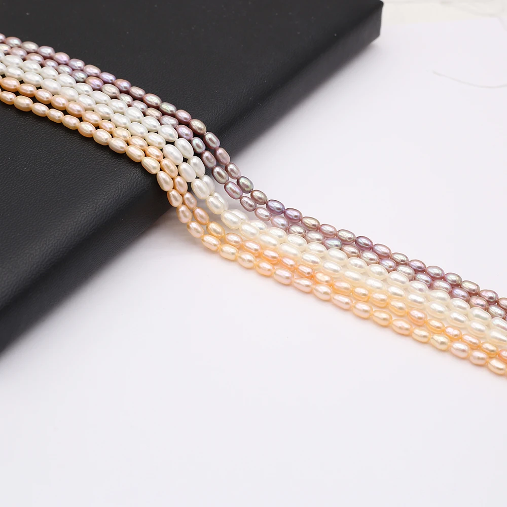 Natural Freshwater Pearl Rice Shape Loose Beaded Creative Production DIY Boutique Fashion Charm Necklace Bracelet Jewelry Gift
Natural Freshwater Pearl Rice Shape Loose Beaded Creative Production DIY Boutique Fashion Charm Necklace Bracelet Jewelry Gift