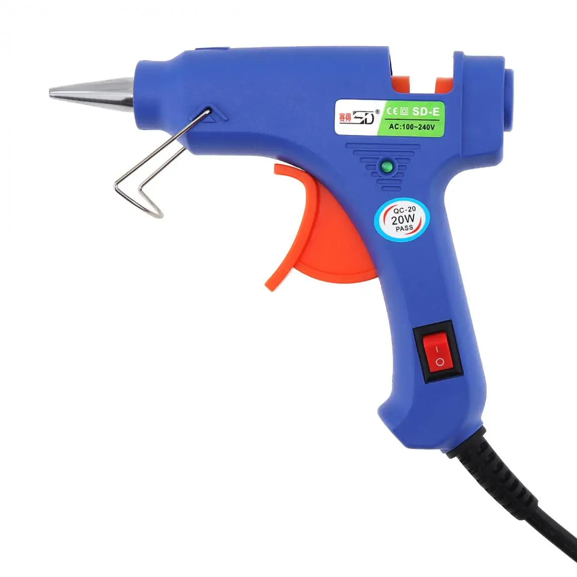 Hot Melt Glue Gun With 7mm Glue Sticks 20W Industrial Mini Guns Thermo Electric Heat Temperature Repair Tool DIY
Hot Melt Glue Gun With 7mm Glue Sticks 20W Industrial Mini Guns Thermo Electric Heat Temperature Repair Tool DIY