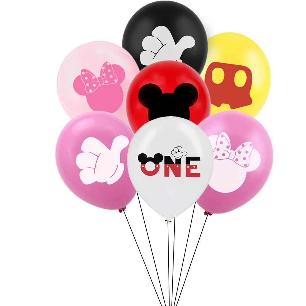 Disney 12pcs Kids Mickey Mouse Minnie Latex Balloons Birthday Decoration Kawaii Children Gender Reveal Party Supplies Air Globos
Disney 12pcs Kids Mickey Mouse Minnie Latex Balloons Birthday Decoration Kawaii Children Gender Reveal Party Supplies Air Globos