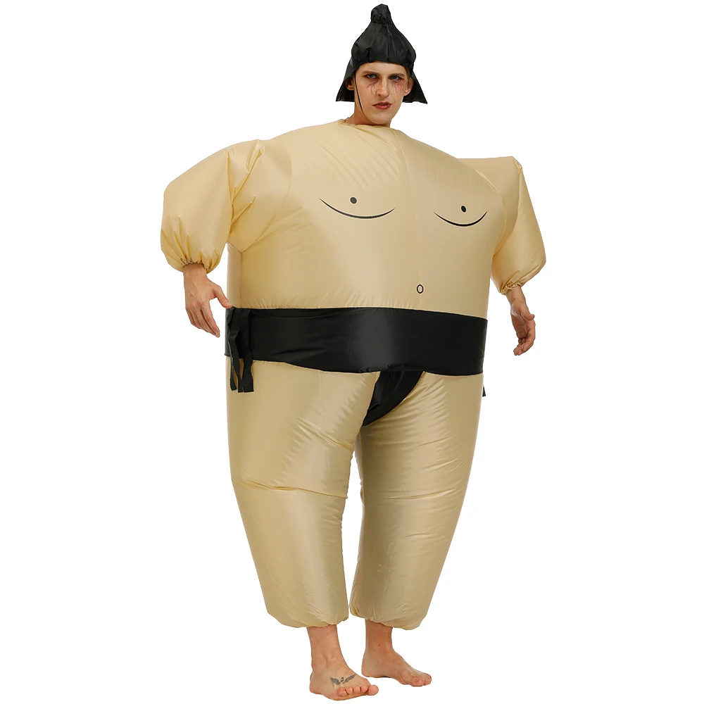 6 Colors Adult Sumo Fighter Inflatable Costumes Halloween Cosplay Party Role Play Disfraz for Man Woman School Stage Dress
6 Colors Adult Sumo Fighter Inflatable Costumes Halloween Cosplay Party Role Play Disfraz for Man Woman School Stage Dress