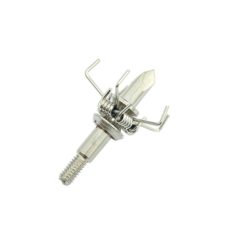 3/6/12pcs Archery Bow And Arrows Stainless Steel Arrowheads Points 100 Grain Fit Inside Diameter 6.2mm Shaft Hunting Accessories 
3/6/12pcs Archery Bow And Arrows Stainless Steel Arrowheads Points 100 Grain Fit Inside Diameter 6.2mm Shaft Hunting Accessories