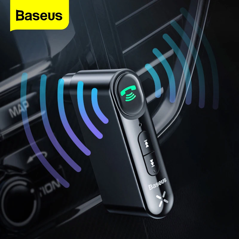 Bluetooth-ресивер Baseus беспроводной аудиоприемник 3 5 мм автомобильный адаптер Bluetooth 0