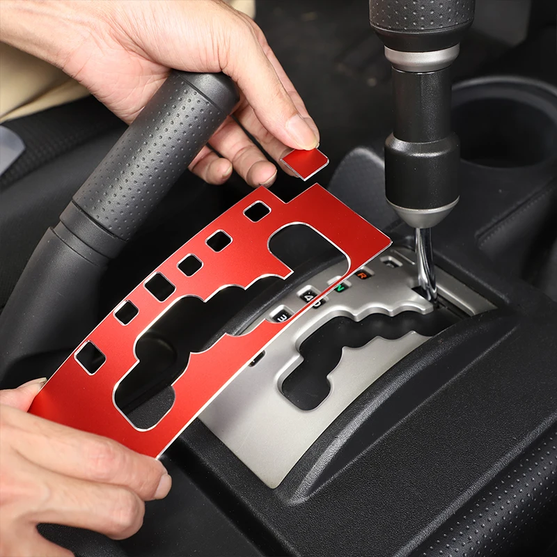 For Toyota FJ Cruiser 2007-2021 Aluminum Alloy Car Center Console Shift Gear Panel Trim Frame Cover Molding Interior Accessory
For Toyota FJ Cruiser 2007-2021 Aluminum Alloy Car Center Console Shift Gear Panel Trim Frame Cover Molding Interior Accessory