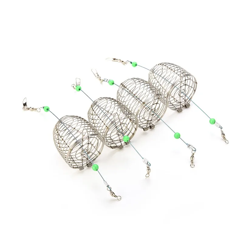 HOT Fish Small Stainless Steel Bait Cage Basket Feeder HolderFishing Lure Cage Fishing Accessories
HOT Fish Small Stainless Steel Bait Cage Basket Feeder HolderFishing Lure Cage Fishing Accessories