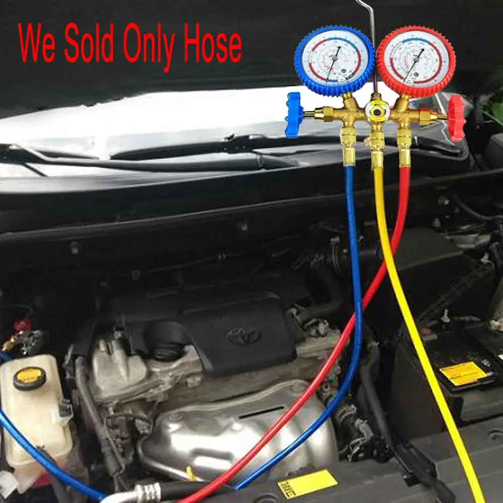 Professional Hose R134a Air 60 Inches Car Air Conditioner Refrigerant Three-color Repair Kit Maintenance Tools Auto Accessories
Professional Hose R134a Air 60 Inches Car Air Conditioner Refrigerant Three-color Repair Kit Maintenance Tools Auto Accessories