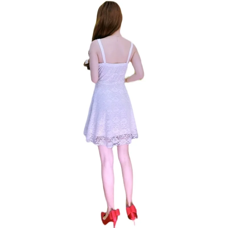 Nightclub Women's Clothing 2021 New Deep V-neck Waist-Controlled Slimming A- line Summer Base Strap Lace Dress
Nightclub Women's Clothing 2021 New Deep V-neck Waist-Controlled Slimming A- line Summer Base Strap Lace Dress