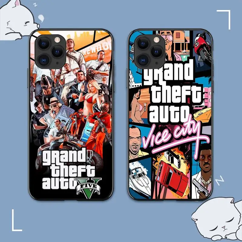 GTA 5 Game Phone Case for iPhone 13 11 12 pro XS MAX 8 7 6 6S Plus X 5S SE 2020 XR case
GTA 5 Game Phone Case for iPhone 13 11 12 pro XS MAX 8 7 6 6S Plus X 5S SE 2020 XR case