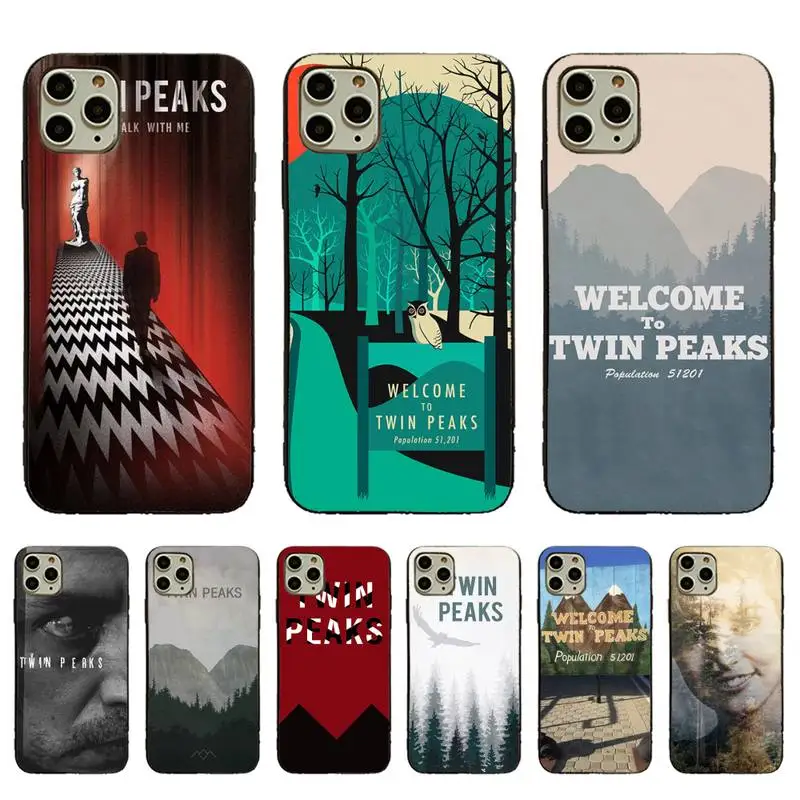 Welcome To Twin Peaks Luxury Unique Phone Cover for iphone 13 11pro 12pro MAX 8 7 6 6S Plus X XS MAX 5 5S SE XR Fundas Capa
Welcome To Twin Peaks Luxury Unique Phone Cover for iphone 13 11pro 12pro MAX 8 7 6 6S Plus X XS MAX 5 5S SE XR Fundas Capa