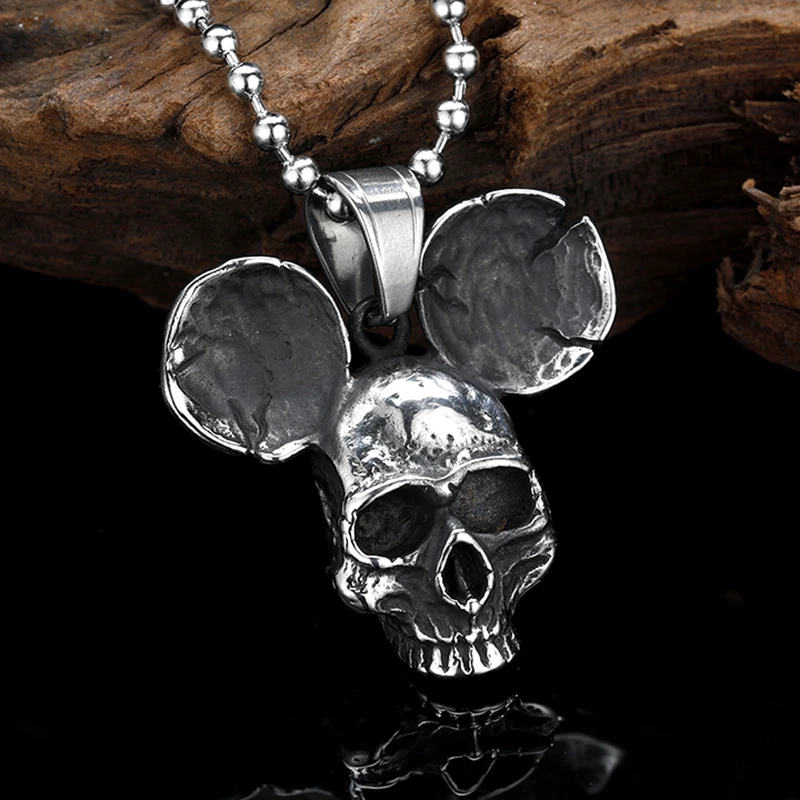 Cool Stuff New Arrival Hiphop Rock Sliding Skull Pendant Charms Stainless Steel Chains Necklace Men's Skeleton Jewelry OSDZ163
Cool Stuff New Arrival Hiphop Rock Sliding Skull Pendant Charms Stainless Steel Chains Necklace Men's Skeleton Jewelry OSDZ163