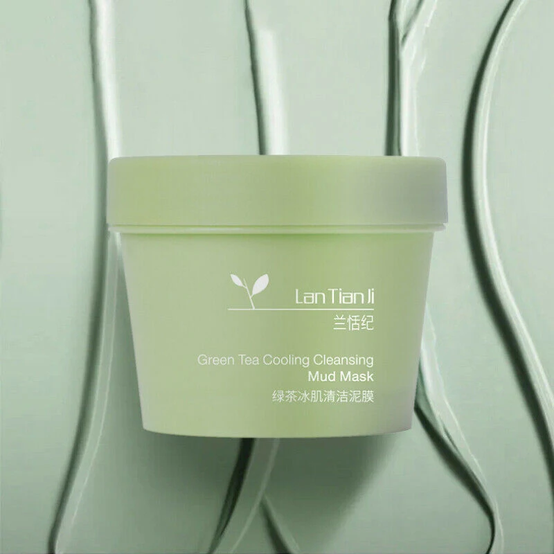 100g Green Tea Extracts Cleansing Mud Mask Face Skin Deep Clean Reducing Skin Blemishes Redness Acne Blackheads
100g Green Tea Extracts Cleansing Mud Mask Face Skin Deep Clean Reducing Skin Blemishes Redness Acne Blackheads