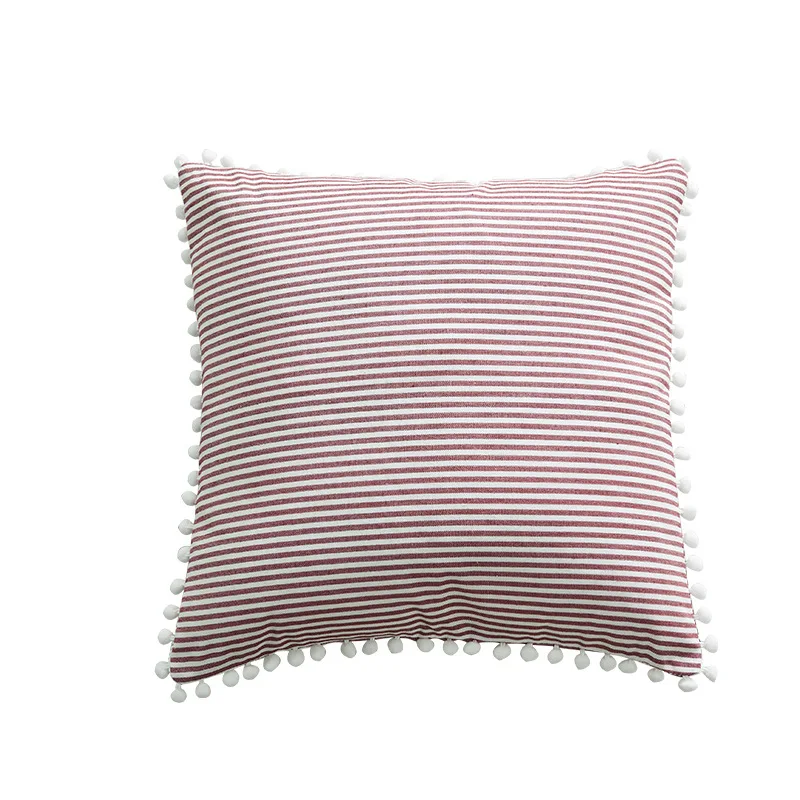 Xuai New Striped Polyester Cotton Pillow Cover with Core Simple Fashion Solid Color Soft Comfortable Home
Xuai New Striped Polyester Cotton Pillow Cover with Core Simple Fashion Solid Color Soft Comfortable Home
