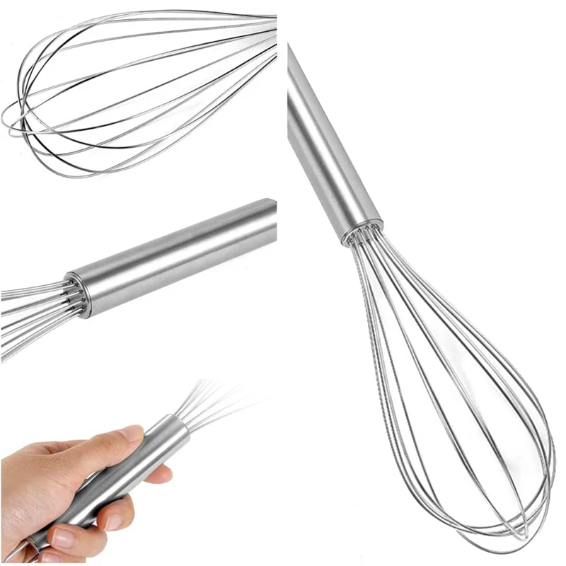 Stainless Steel Egg White Separator Whisk,Egg Yolk Separator,Long Handled Divider,for Cooking Baking and Stirring,4 Pcs 
Stainless Steel Egg White Separator Whisk,Egg Yolk Separator,Long Handled Divider,for Cooking Baking and Stirring,4 Pcs