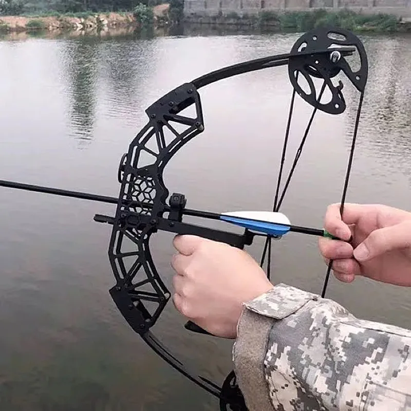 45 Pounds Composite Pulley Bow New Arrival Powerful Compound Bow Outdoor Shooting Fishing Archery Hunting Bow
45 Pounds Composite Pulley Bow New Arrival Powerful Compound Bow Outdoor Shooting Fishing Archery Hunting Bow