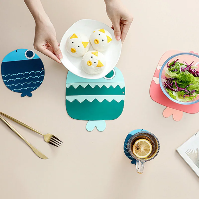 Cartoon Fish Heat Resistant Non-slip Kitchen Placemat Insulation Coaster Bowl Dish Cup Pad Pot Holder Table Mat Hom Decor 51157
Cartoon Fish Heat Resistant Non-slip Kitchen Placemat Insulation Coaster Bowl Dish Cup Pad Pot Holder Table Mat Hom Decor 51157