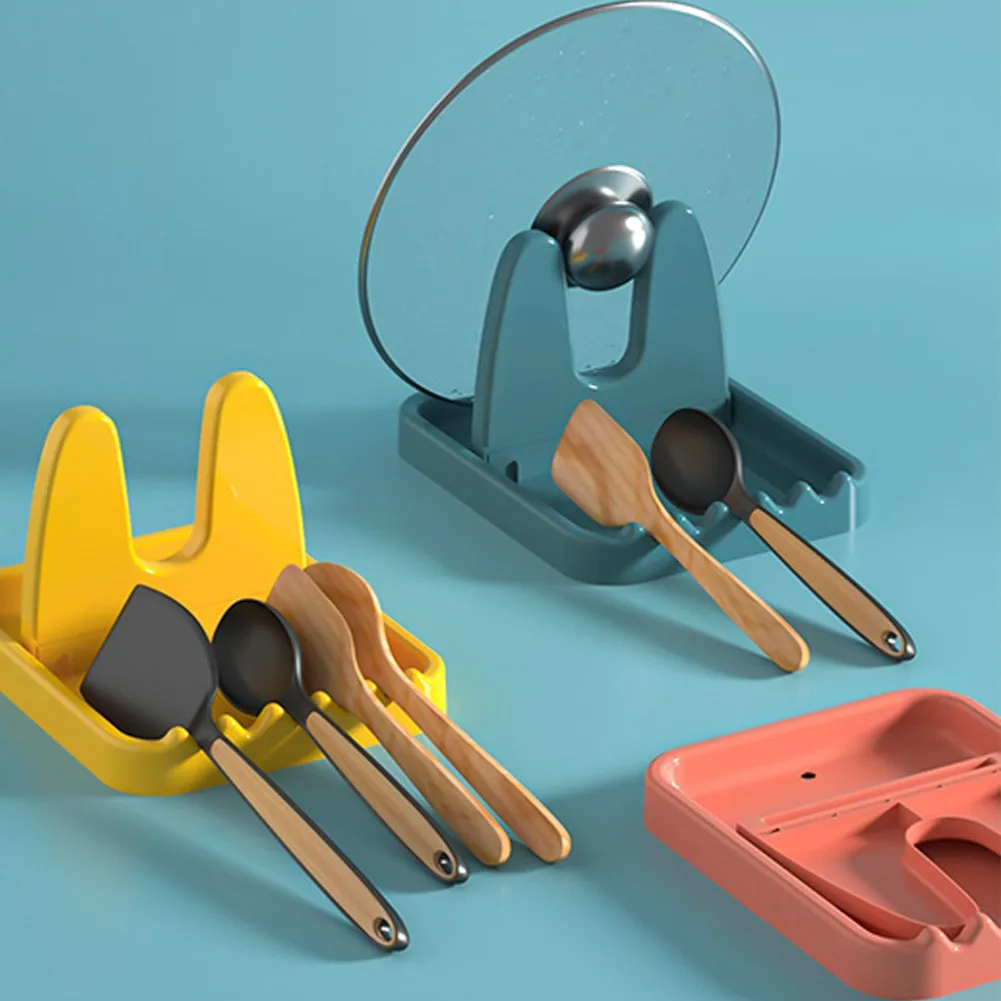 Foldable Lid Rack Cute Rabbit Spatula Soup Spoon Rack Stove Countertop Shelf Multifunctional Kitchen Storage Rack
Foldable Lid Rack Cute Rabbit Spatula Soup Spoon Rack Stove Countertop Shelf Multifunctional Kitchen Storage Rack