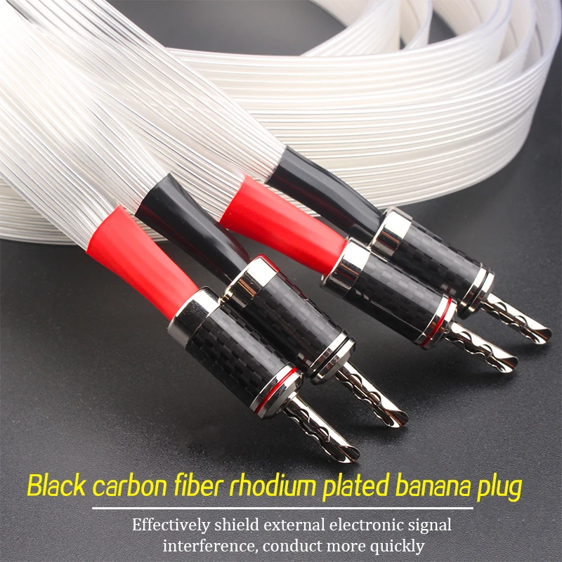 Preffair HiFi аудио Nordost Кабель для колонок OCC посеребренный провод hi-end