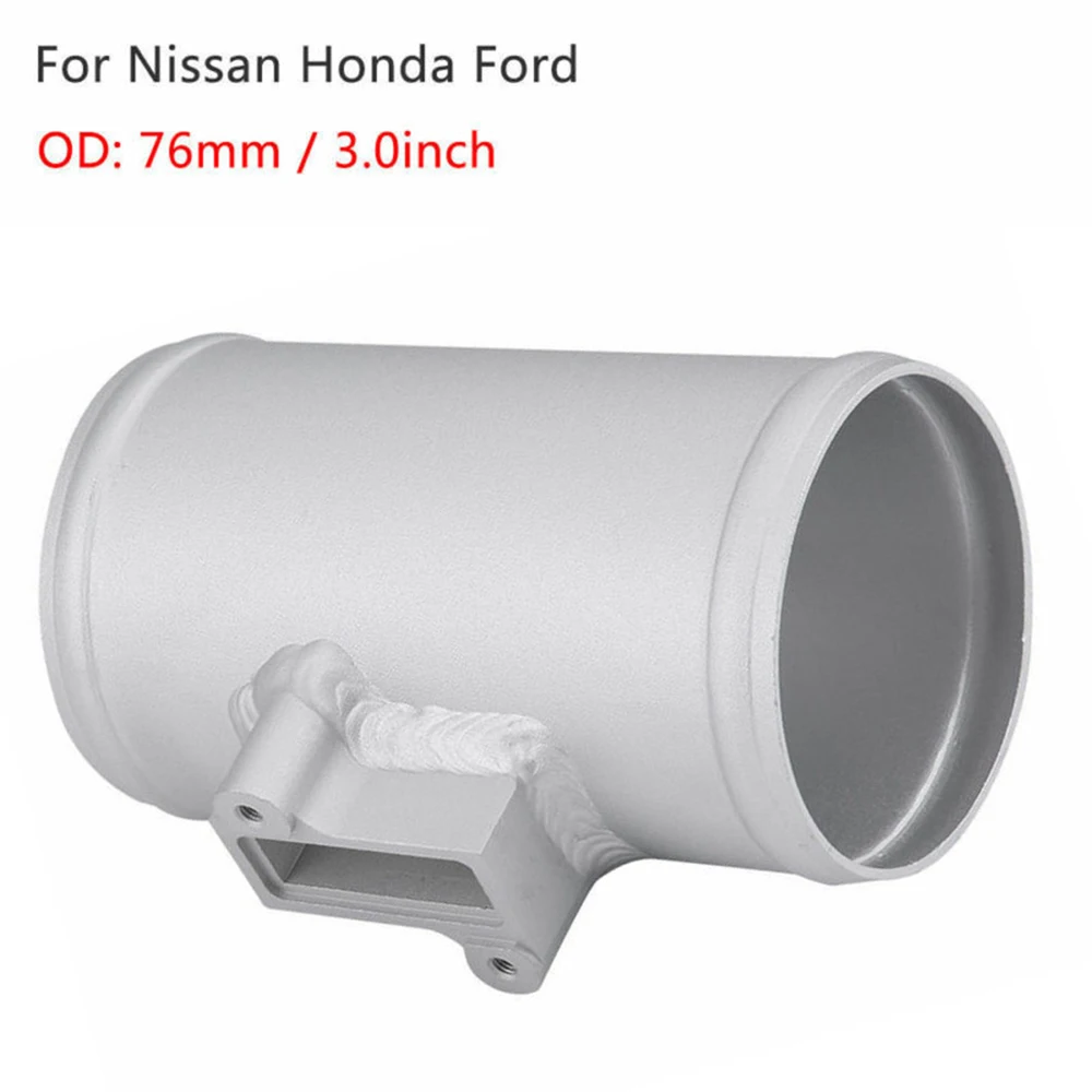 Счетчик впускного потока для Nissan/Honda/Ford алюминиевый сплав серебристый 76 мм |