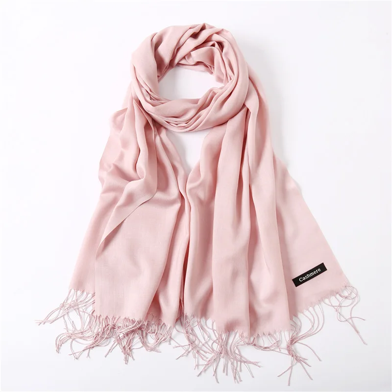Women Solid Scarf Head Wraps Tassel Muslim Hijab Thin Cashmere Feeling Shawls Foulard Pashmina Bufanda Female Scarves
Women Solid Scarf Head Wraps Tassel Muslim Hijab Thin Cashmere Feeling Shawls Foulard Pashmina Bufanda Female Scarves