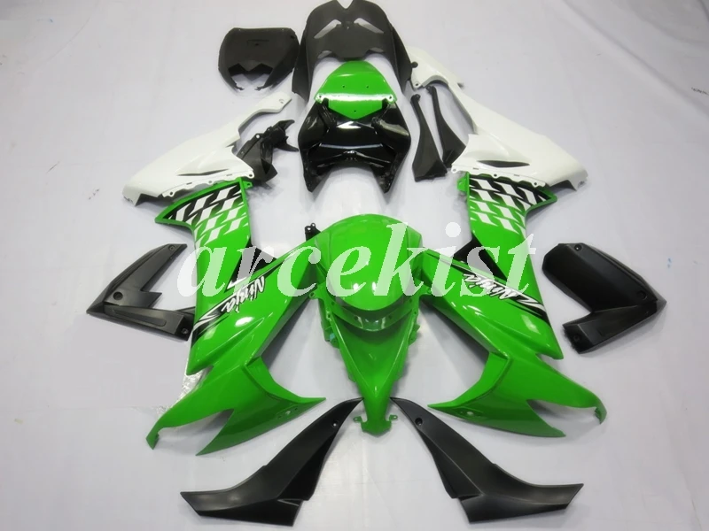 New ABS whole Fairings Kit Fit for Kawasaki Ninja ZX-10R ZX10R 10R 2008 2009 2010 08 09 10 Bodywork set Green white
New ABS whole Fairings Kit Fit for Kawasaki Ninja ZX-10R ZX10R 10R 2008 2009 2010 08 09 10 Bodywork set Green white