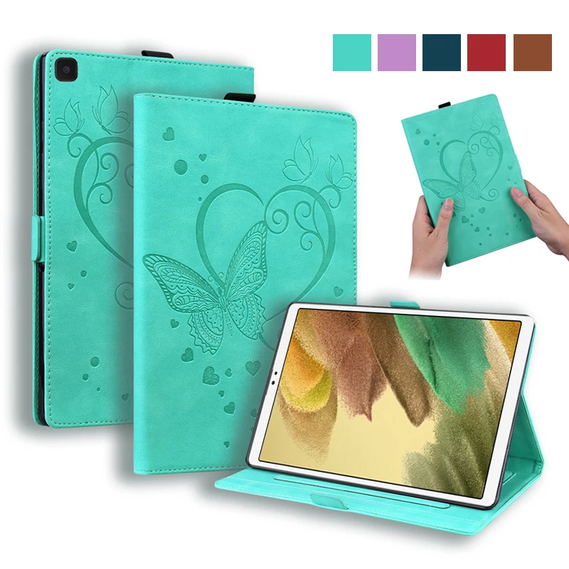 Emboss Butterfly Leather Flip Case for Samsung Galaxy Tab A7 Lite Case Wallet Tablet Funda for Galaxy Tab A7 Lite Case T220 T225
Emboss Butterfly Leather Flip Case for Samsung Galaxy Tab A7 Lite Case Wallet Tablet Funda for Galaxy Tab A7 Lite Case T220 T225