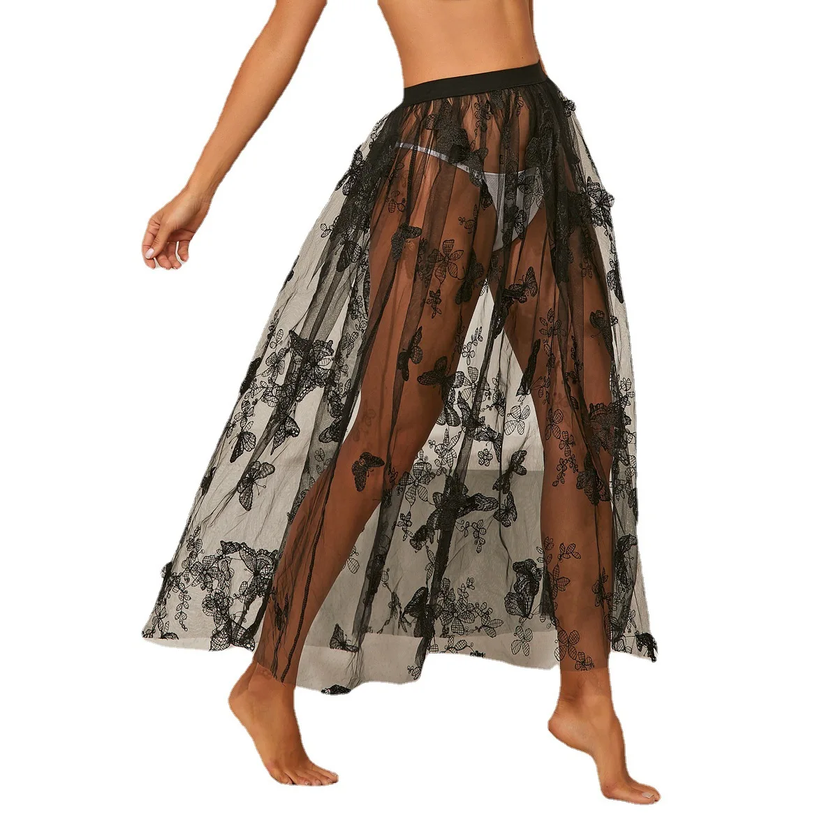 Women Dress For Summer The Beach Cover Up Bathing Suit Clothing 2021 New Butterflies Embroidered Skirt Upper Garment Floral
Women Dress For Summer The Beach Cover Up Bathing Suit Clothing 2021 New Butterflies Embroidered Skirt Upper Garment Floral