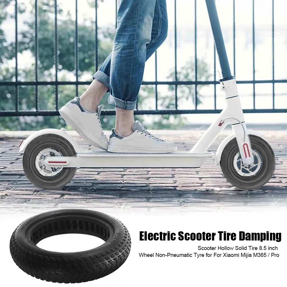 Electric Scooter Tire Damping Scooter Hollow Solid Tire 8.5 Inch Wheel Non-Pneumatic Tyre For Xiaomi Mijia M365 / Pro
Electric Scooter Tire Damping Scooter Hollow Solid Tire 8.5 Inch Wheel Non-Pneumatic Tyre For Xiaomi Mijia M365 / Pro