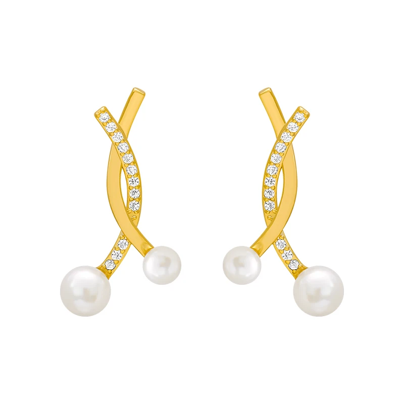 Simple small pearl earrings commuter earrings Korean version of the net red temperament female 2020 new wave exquisite earrings
Simple small pearl earrings commuter earrings Korean version of the net red temperament female 2020 new wave exquisite earrings
