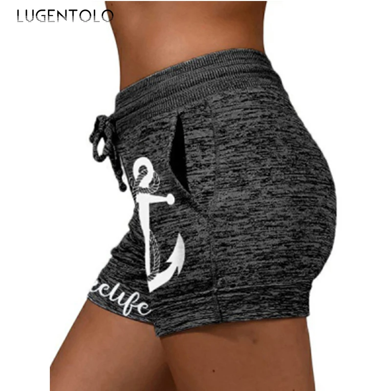 Lugentolo Summer Shorts Women Elastic Waist Sports Casual Female Anchor Print Drawstring Thin Street Simple Shorts
Lugentolo Summer Shorts Women Elastic Waist Sports Casual Female Anchor Print Drawstring Thin Street Simple Shorts