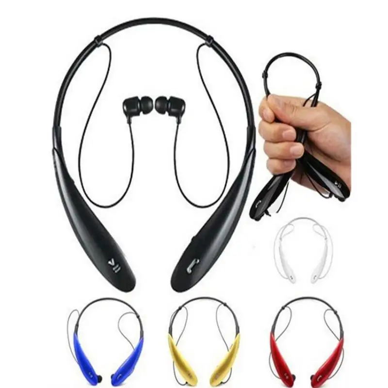 

HBS800 Sports Earbuds Wireless Neckband Eearphone Wireless Handsfree Earset With Mic Control Bass For LG Samsung S10 S9 S8