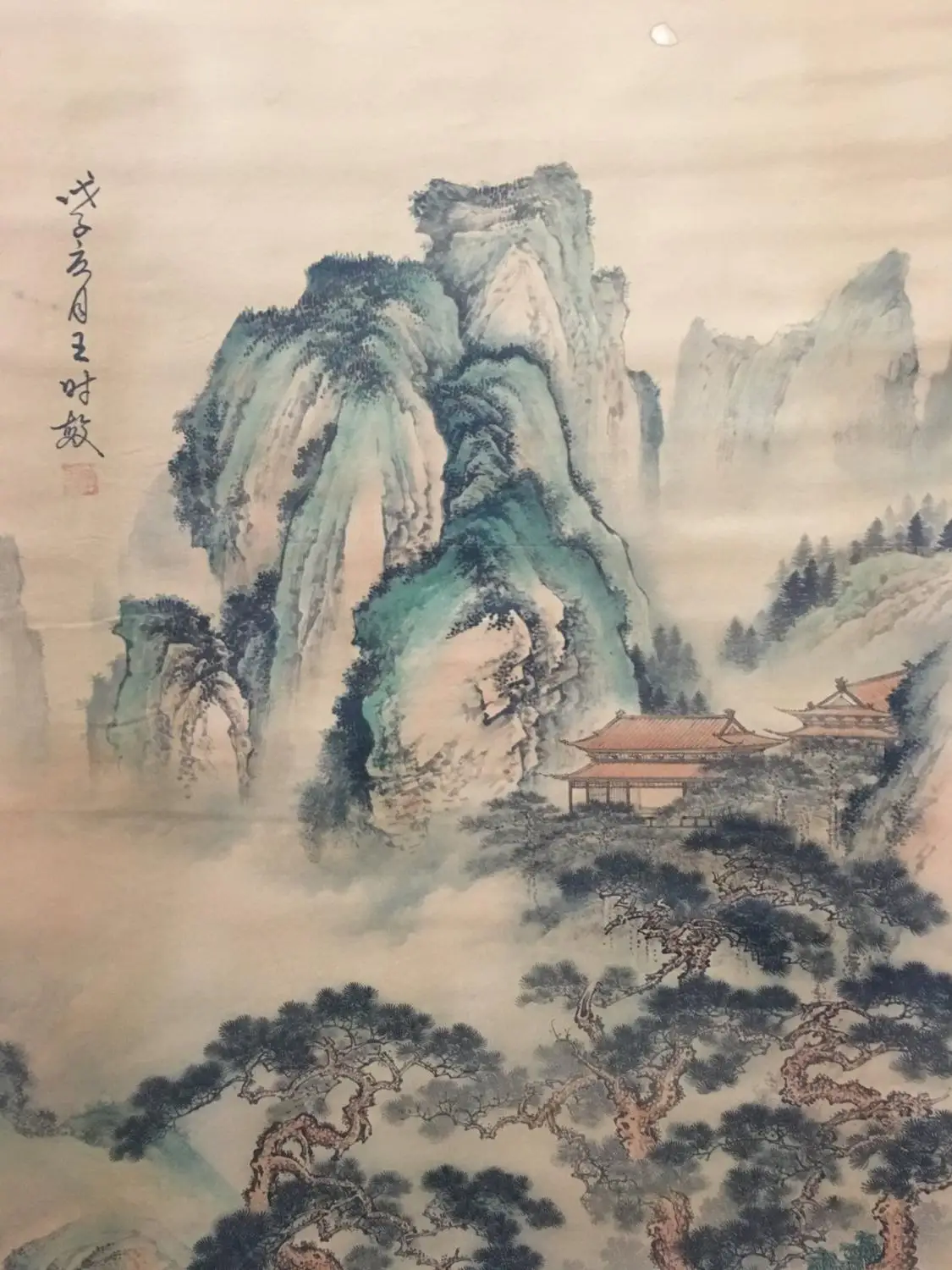 China old scroll painting Celebrity landscape painting Middle hall hanging paintings Wall paintings wang shimin
China old scroll painting Celebrity landscape painting Middle hall hanging paintings Wall paintings wang shimin