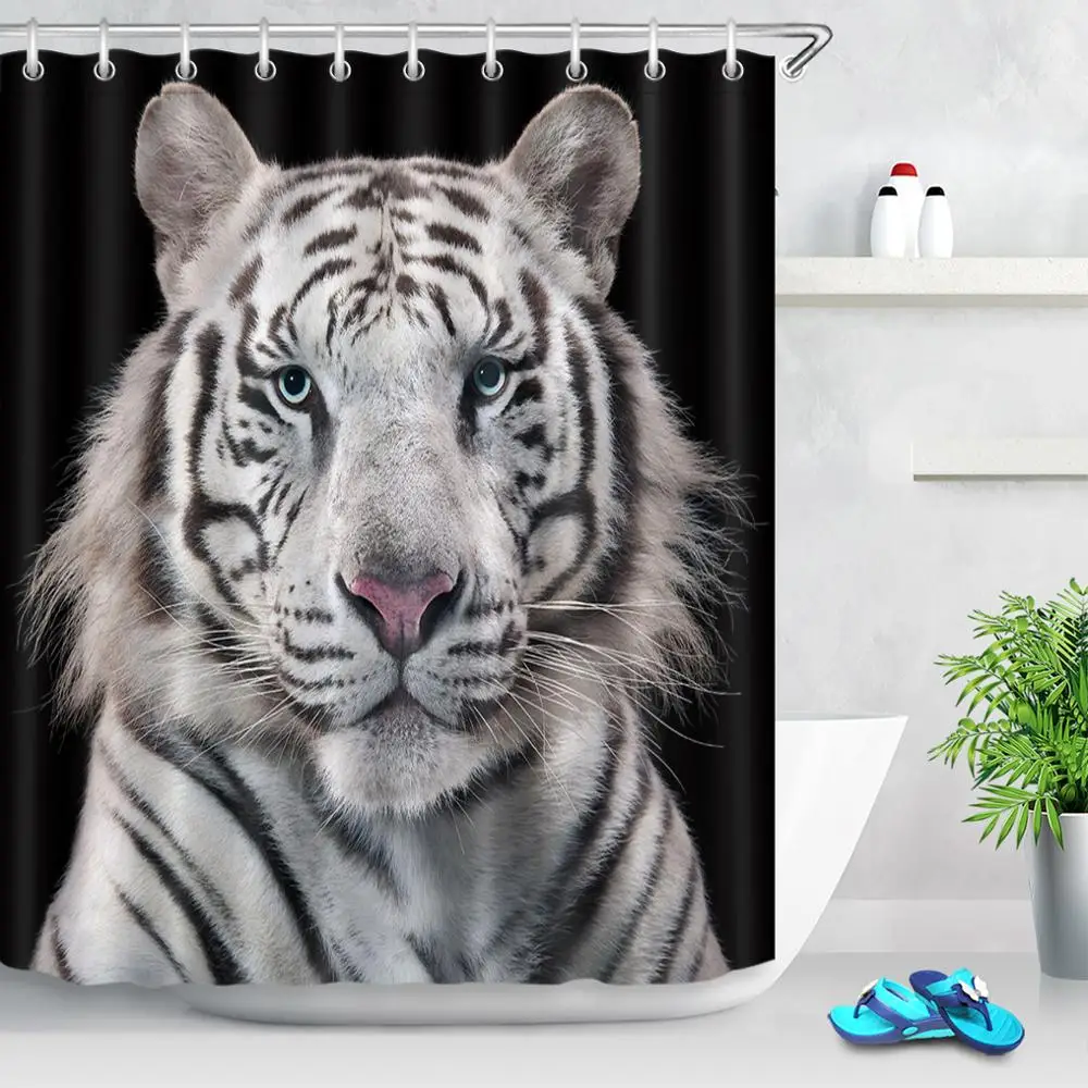 Tiger Print Animal Shower Curtains Bath Screens Fabric Polyester Waterproof Curtains for Bathroom Home Decor Washable Customized
Tiger Print Animal Shower Curtains Bath Screens Fabric Polyester Waterproof Curtains for Bathroom Home Decor Washable Customized