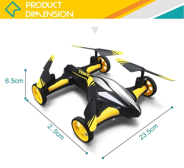 2021 New H23h New Four-Axis Land-Air Dual-Mode Aircraft And Remote-Controlled Unmanned Vehicle With Nice Gift For Kids
2021 New H23h New Four-Axis Land-Air Dual-Mode Aircraft And Remote-Controlled Unmanned Vehicle With Nice Gift For Kids
