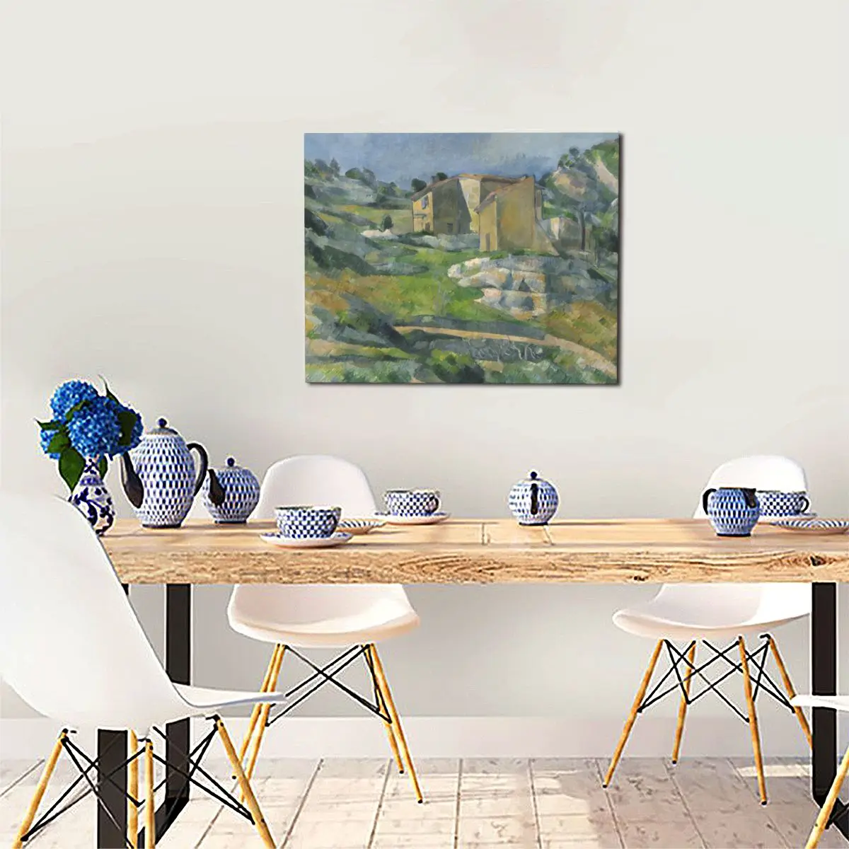 

Cezanne Painting Aesthetic Canvas Decoration Pictures Hall New Arrivals Room Decor