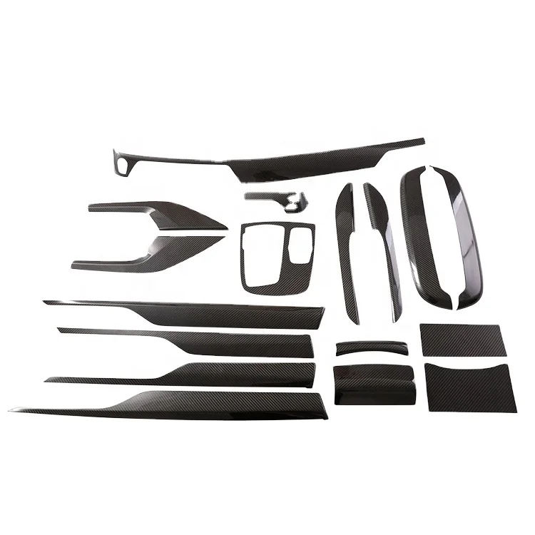 Real Dry Carbon Fiber Car Interior Accessories Car Interior Trim Dashboard Trim Add on For BMW 7 Series G11 G12 2016up
Real Dry Carbon Fiber Car Interior Accessories Car Interior Trim Dashboard Trim Add on For BMW 7 Series G11 G12 2016up
