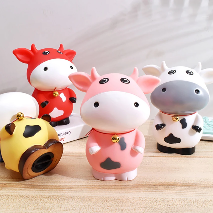 3 Sizes Piggy Bank For Paper Money Animal Cow Safe Money Box For Kids Creative Children Gifts Coins Cash Box Home Decoration
3 Sizes Piggy Bank For Paper Money Animal Cow Safe Money Box For Kids Creative Children Gifts Coins Cash Box Home Decoration