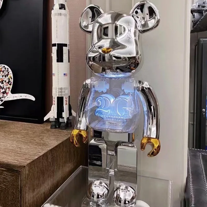 Bearbrick гальваническое покрытие 2G светящийся Qianqiu жестокий медведь строительный блок медведь трендовая кукла ручной работы 1000% Рождественски...
Bearbrick гальваническое покрытие 2G светящийся Qianqiu жестокий медведь строительный блок медведь трендовая кукла ручной работы 1000% Рождественски...