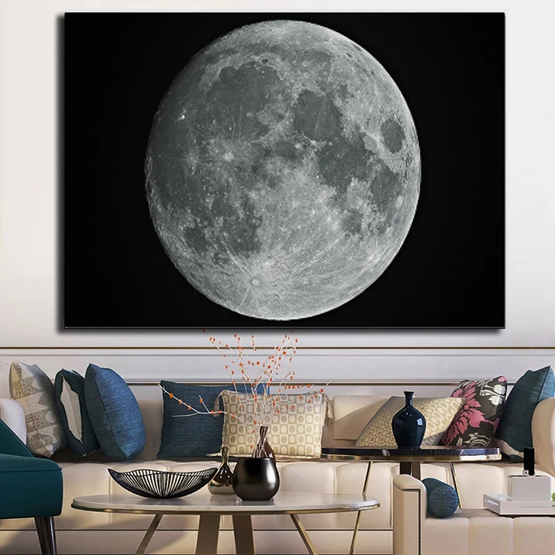 Moon surface decoration painting living room space bedroom simple home decoration painting
Moon surface decoration painting living room space bedroom simple home decoration painting