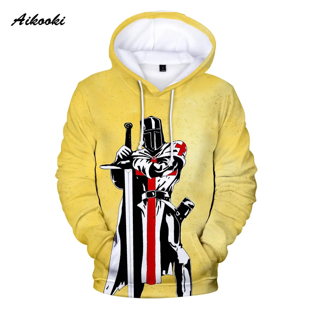 Толстовка Мужская/женская с принтом в виде рыцарей 
Толстовка Мужская/женская с принтом в виде рыцарей