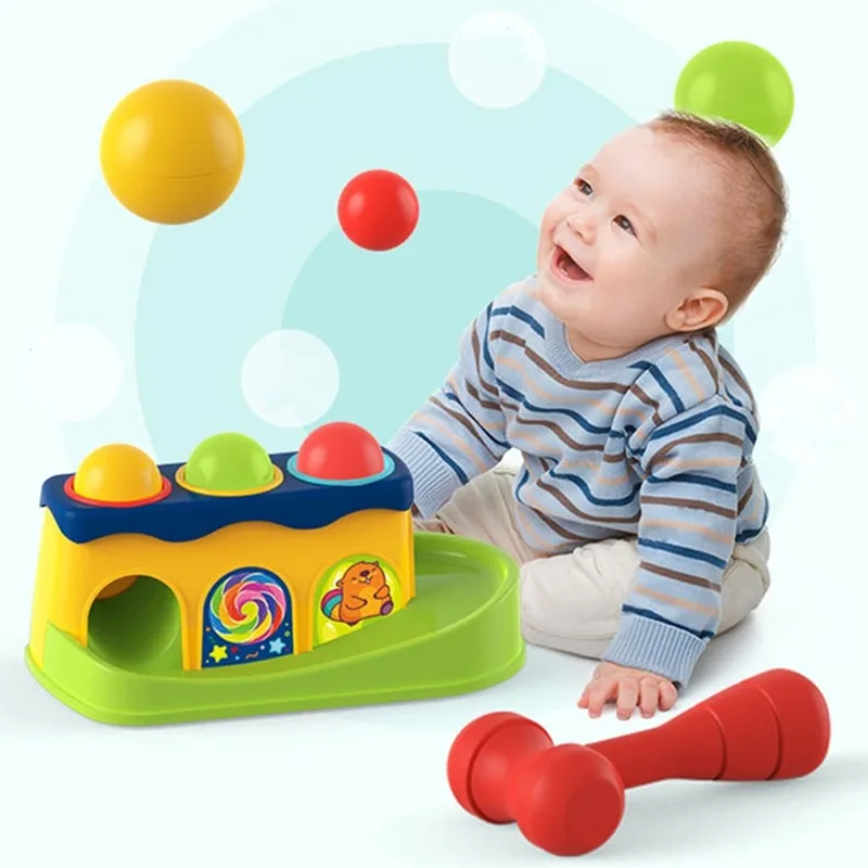 Hammering Toy with Color Sort & Recognition Track Ball Toy Birthday Party Supply
Hammering Toy with Color Sort & Recognition Track Ball Toy Birthday Party Supply