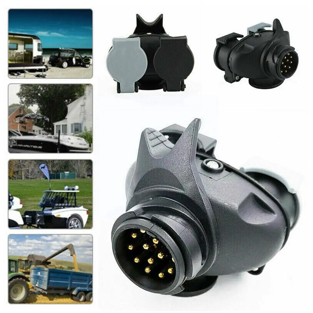 Conversion Adaptor Without Cable Trailer Connector Twin Pin Caravan 7 Socket Wiring Type To Trailer S Plug Towing 13 N Pin H4t2
Conversion Adaptor Without Cable Trailer Connector Twin Pin Caravan 7 Socket Wiring Type To Trailer S Plug Towing 13 N Pin H4t2