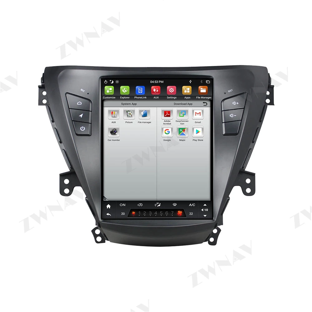 Tesla screen Android 9 Car Multimedia Player For HYundai Elantra 2011-2013 WiFi GPS Navigation Auto audio radio stereo head unit
Tesla screen Android 9 Car Multimedia Player For HYundai Elantra 2011-2013 WiFi GPS Navigation Auto audio radio stereo head unit