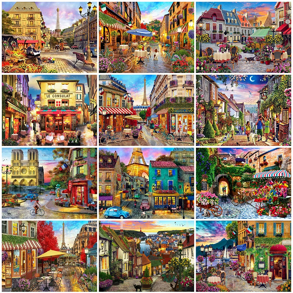 Evershine 5D DIY Diamond Embroidery Street Diamond Painting Town Landscape New Year Gift Diamond Mosaic City Wall Decorations
Evershine 5D DIY Diamond Embroidery Street Diamond Painting Town Landscape New Year Gift Diamond Mosaic City Wall Decorations