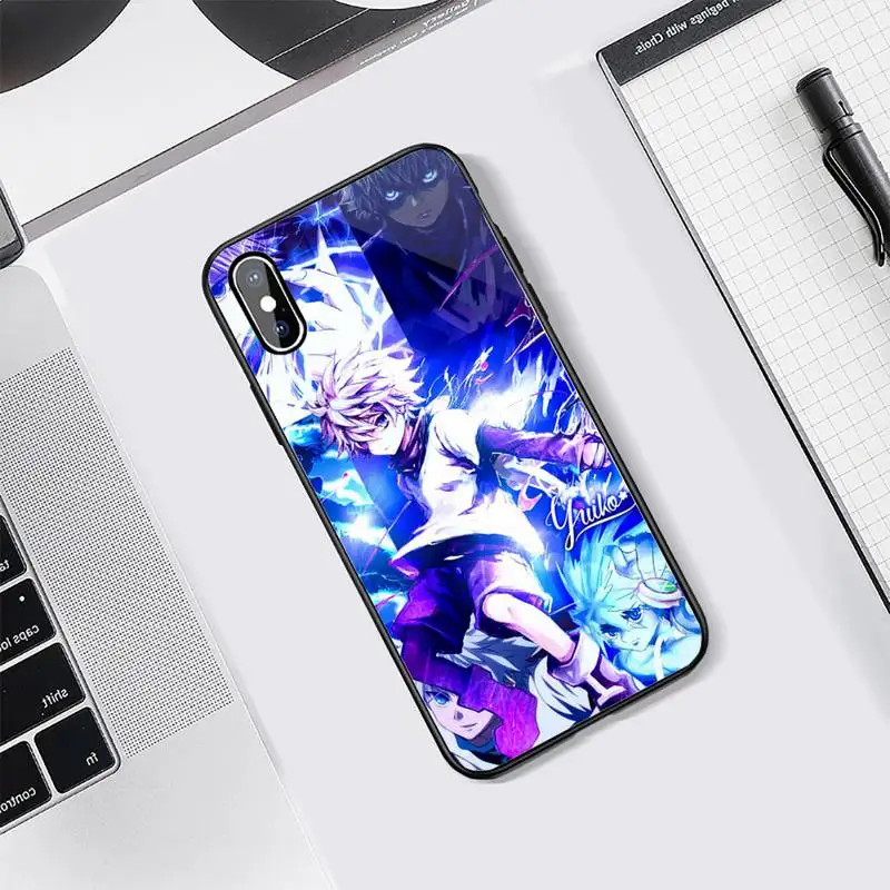 Anime Hunter X Hunter Killua Zaoldyeck Phone Case Tempered glass For iphone 5C 6 6S 7 8 plus X XS XR 11 PRO MAX
Anime Hunter X Hunter Killua Zaoldyeck Phone Case Tempered glass For iphone 5C 6 6S 7 8 plus X XS XR 11 PRO MAX