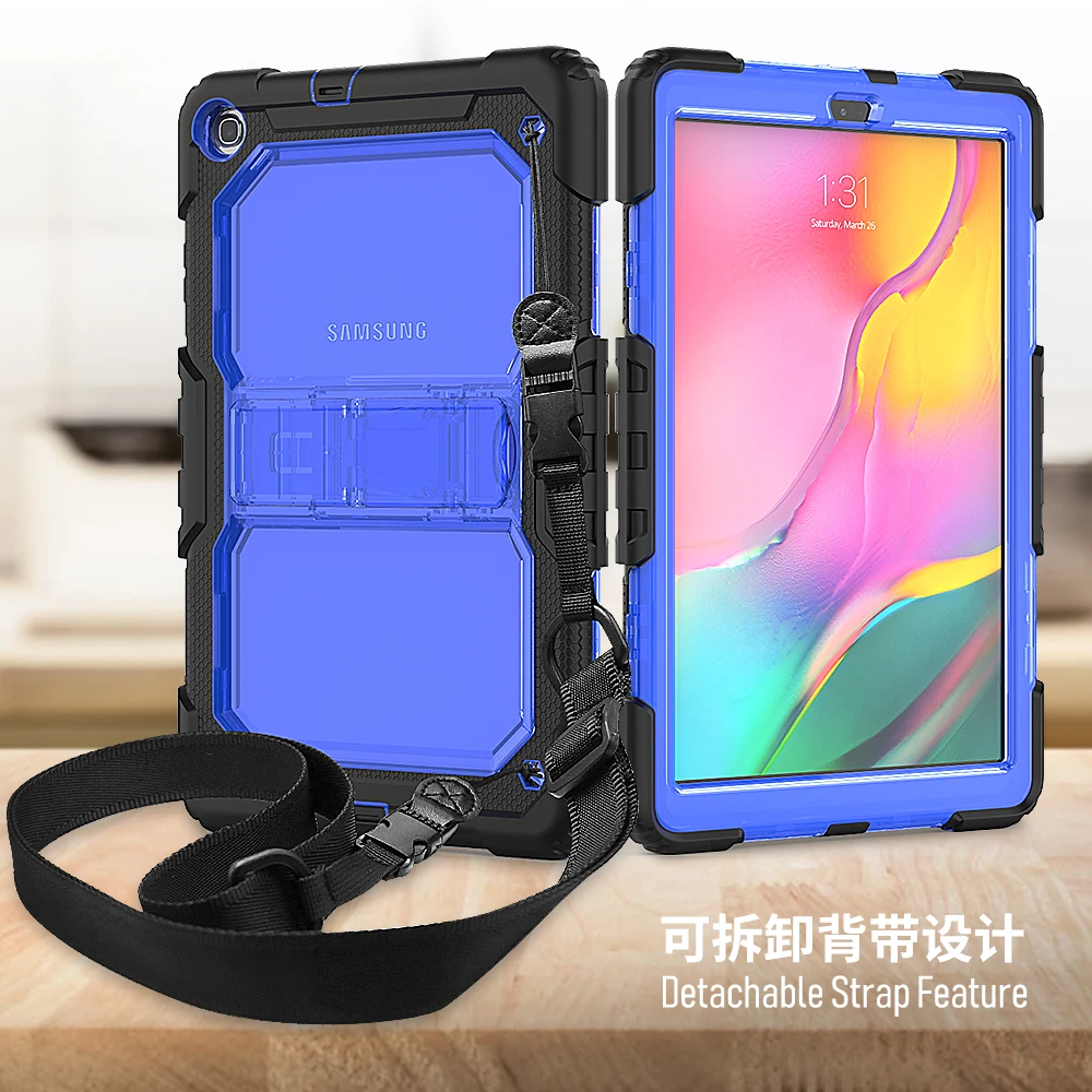 Противоударный чехол с подставкой для Samsung Galaxy Tab A 10 1 2019 SM-T510 SM-T515 T510 t515 планшета