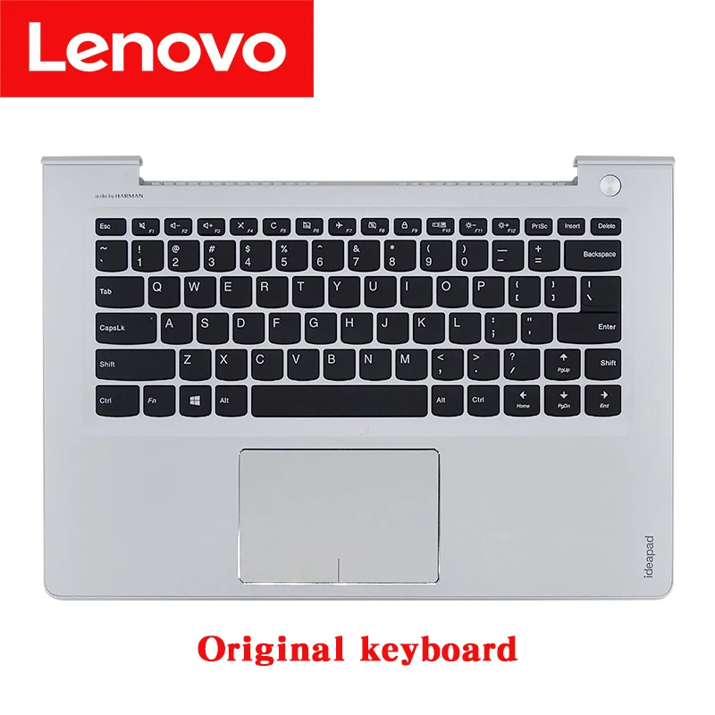 Оригинальная клавиатура для ноутбука Lenovo Ideapad 510s-14IKB 510S-14ISK 310S-14ISK 310S-14IKB, подставка для рук с сенсорной панелью 5CB0L45110
Оригинальная клавиатура для ноутбука Lenovo Ideapad 510s-14IKB 510S-14ISK 310S-14ISK 310S-14IKB, подставка для рук с сенсорной панелью 5CB0L45110