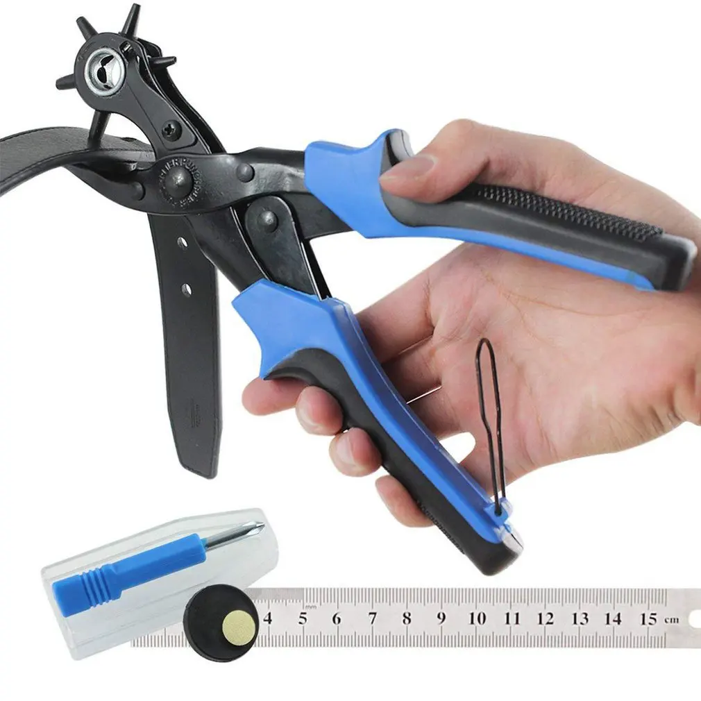 Leathercraft Hole Punch for Belts Stitching Plier Perforator Eyelet Piercer Leather Craft DIY Manual Tools
Leathercraft Hole Punch for Belts Stitching Plier Perforator Eyelet Piercer Leather Craft DIY Manual Tools